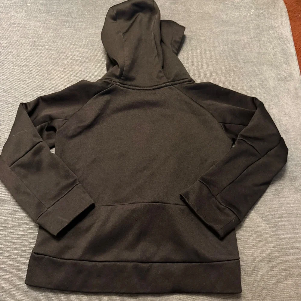 Nike Boys Dri-FIT Black Pullover‎ Hoodie Graphic Logo Size 4 XS